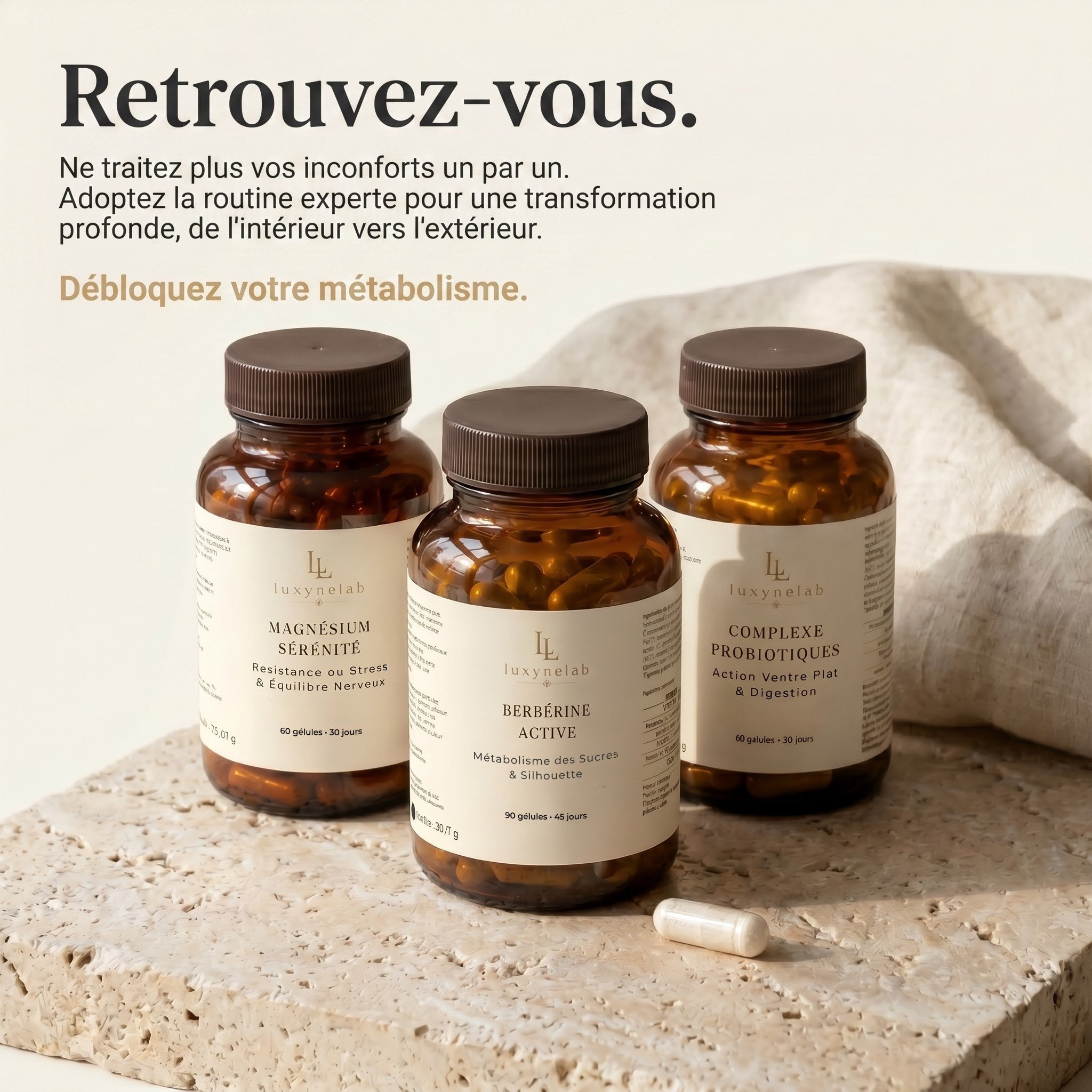 Le Protocole Trio : Équilibre & Métabolisme