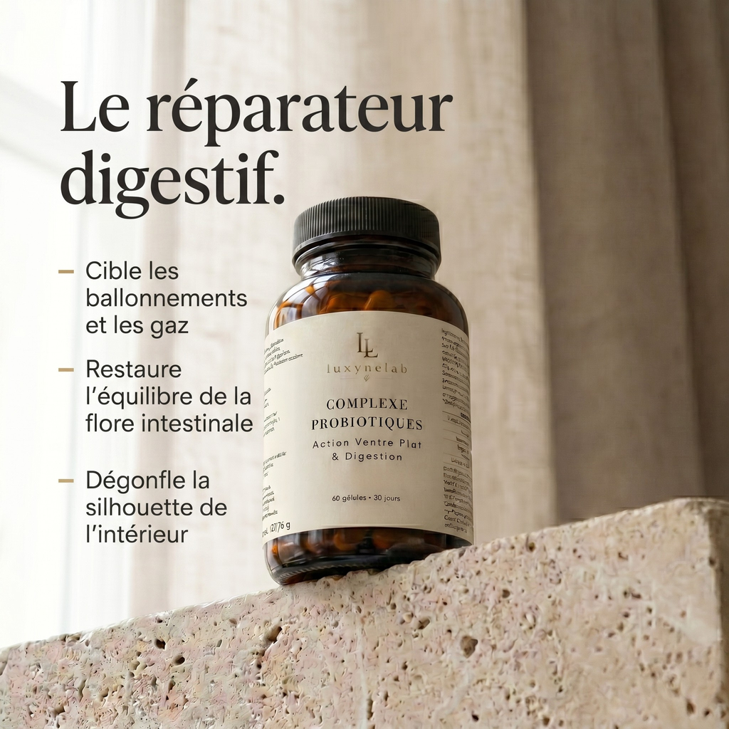 Complexe Probiotiques : Équilibre & Ventre Plat