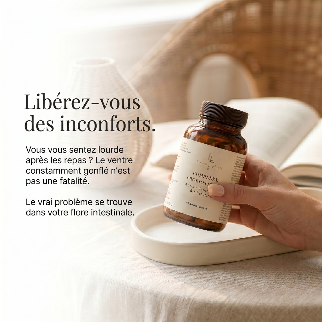 Complexe Probiotiques : Équilibre & Ventre Plat